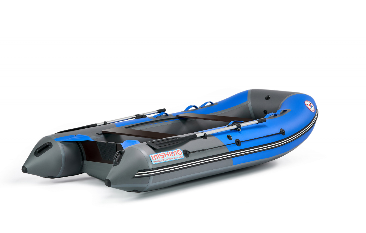 КОМПЛЕКТ ЛОДКА MISHIMO PRO 350 + ЛОДОЧНЫЙ МОТОР MARLIN MP 9.9 (15) AMHS PROLINE в Комсомольске-на-Амуре