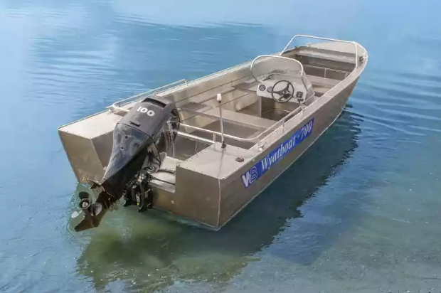 Алюминиевый катер Wyatboat-700 в Комсомольске-на-Амуре
