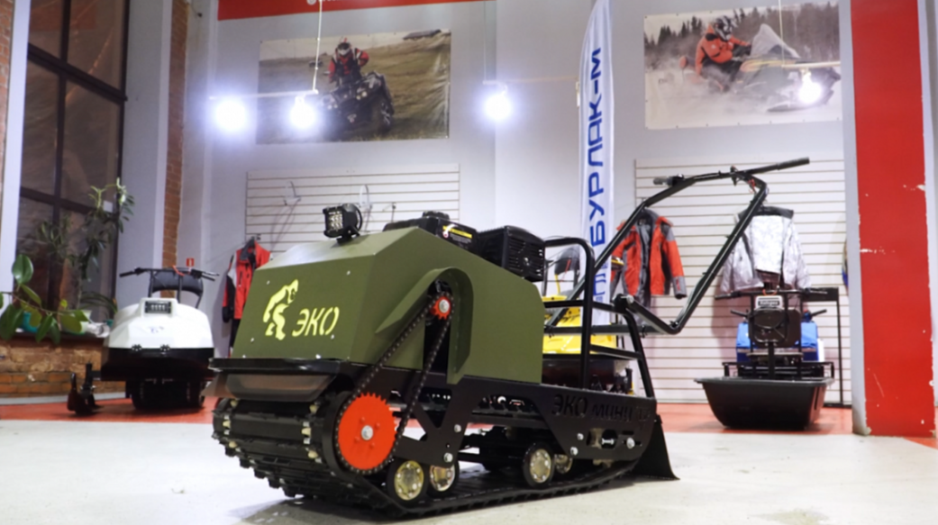 Мотобуксировщик ЭКО-Мини 15 лс (рама цельнометаллическая гнутая) в Комсомольске-на-Амуре