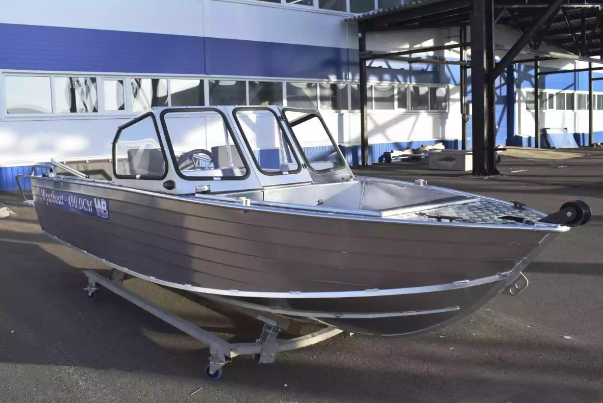Алюминиевый катер Wyatboat-490 DCM Pro в Комсомольске-на-Амуре