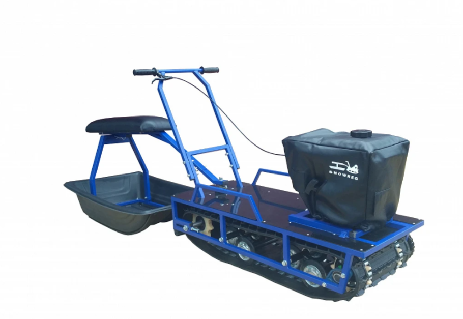 Мотобуксировщик Альбатрос-L 8 без фары в Комсомольске-на-Амуре