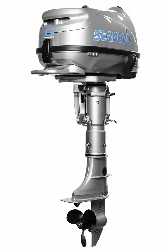 Лодочный мотор SEANOVO SNF6HS с баком в Комсомольске-на-Амуре