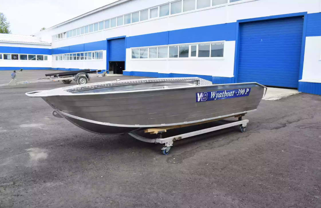 Алюминиевая лодка Wyatboat-390Р Увеличенный борт в Комсомольске-на-Амуре