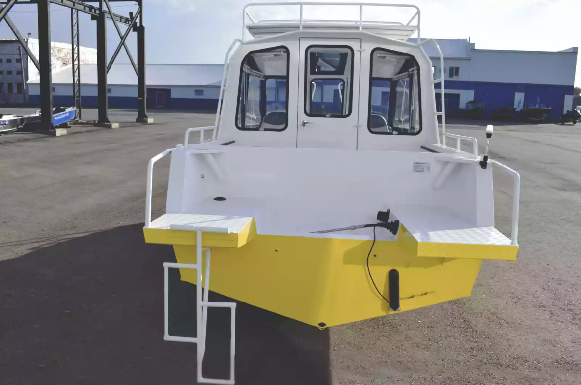 Алюминиевый катер Wyatboat-660 Cabin в Комсомольске-на-Амуре