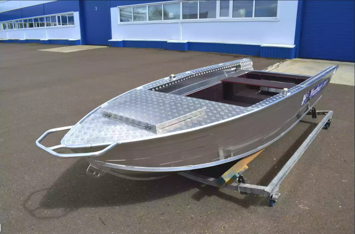Алюминиевая лодка Wyatboat-390Р PRO в Комсомольске-на-Амуре