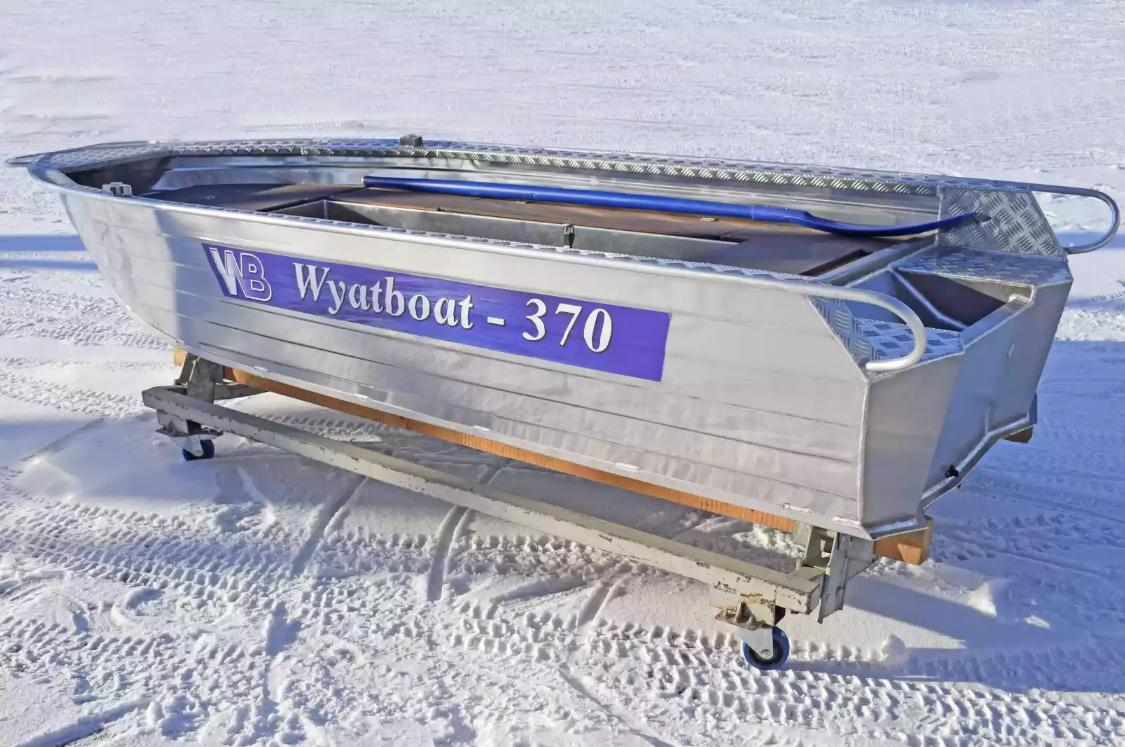 Алюминиевая лодка Wyatboat-370 РМ в Комсомольске-на-Амуре
