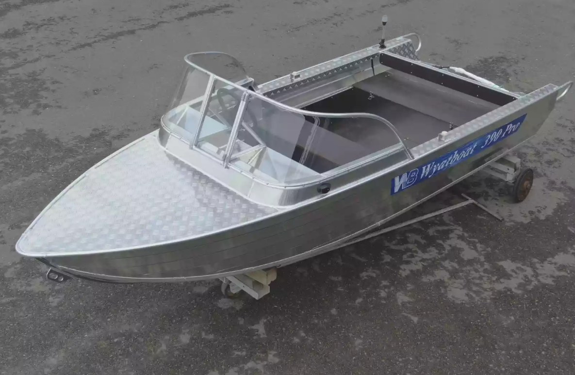 Алюминиевый катер Wyatboat-390 Pro в Комсомольске-на-Амуре
