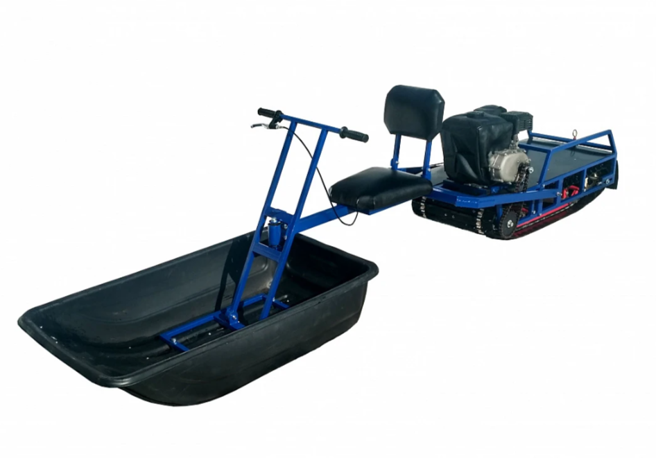 Мотобуксировщик толкач Альбатрос-XL8 с модулем. С фарой, тележки в Комсомольске-на-Амуре