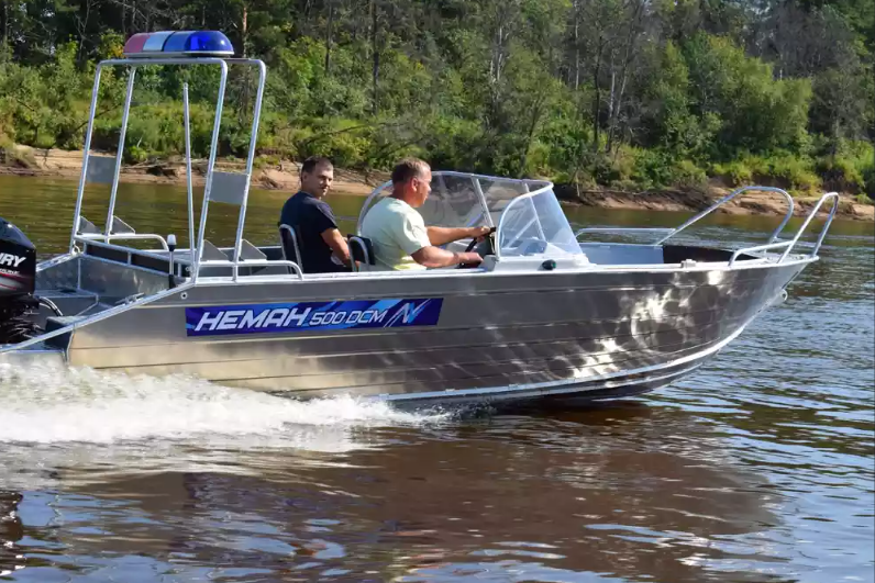 Алюминиевый катер Неман-500 DCM в Комсомольске-на-Амуре