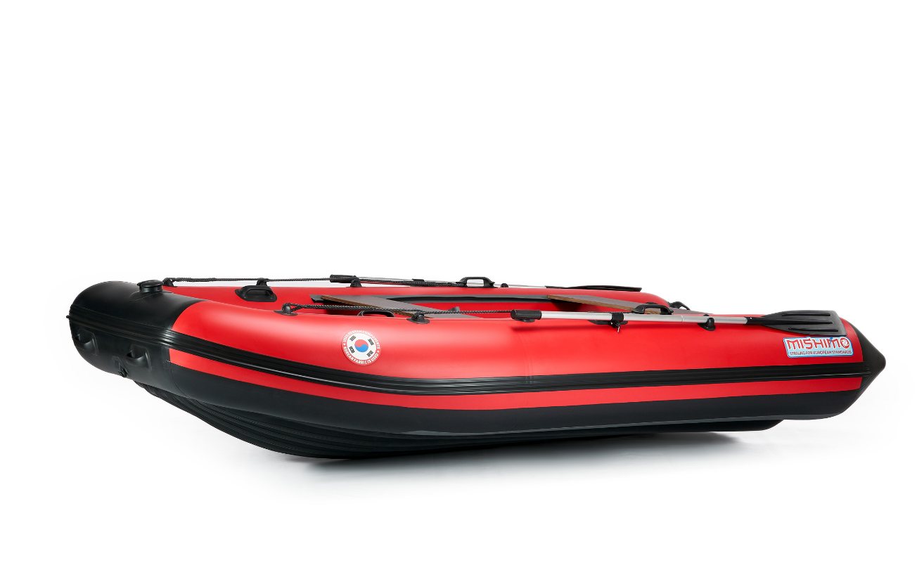 КОМПЛЕКТ ЛОДКА MISHIMO RAPID 380 PRO+ ЛОДОЧНЫЙ МОТОР MARLIN MP 9.9 (20) AMHS PROLINE FORCE в Комсомольске-на-Амуре