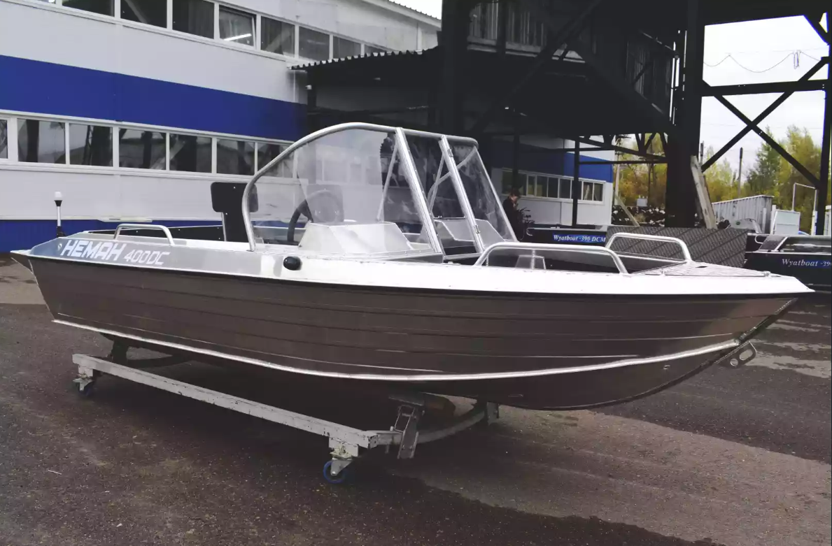 Алюминиевый катер Neman-400 DC в Комсомольске-на-Амуре