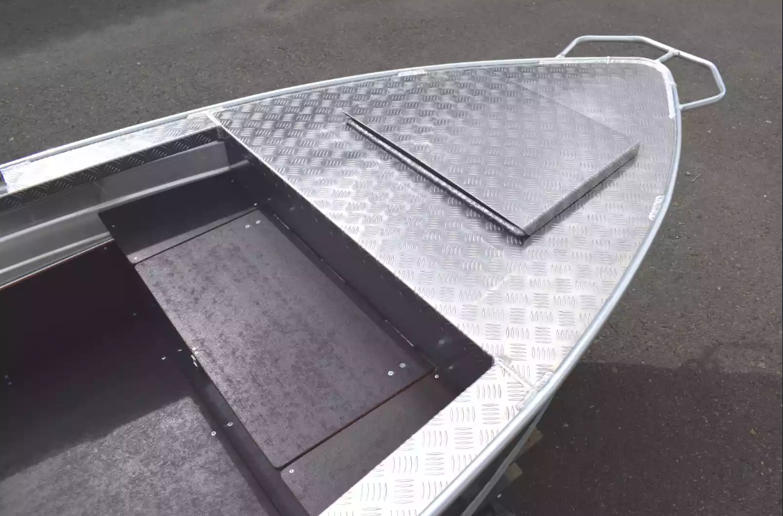 Алюминиевая лодка Wyatboat-390Р PRO в Комсомольске-на-Амуре