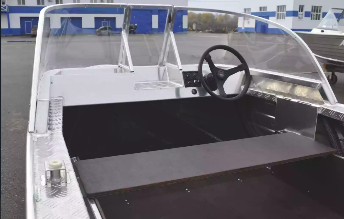 Алюминиевая лодка Wyatboat-390 Pro в Комсомольске-на-Амуре