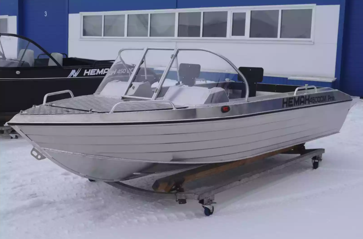 Алюминиевый катер Neman-450 DCM PRO в Комсомольске-на-Амуре
