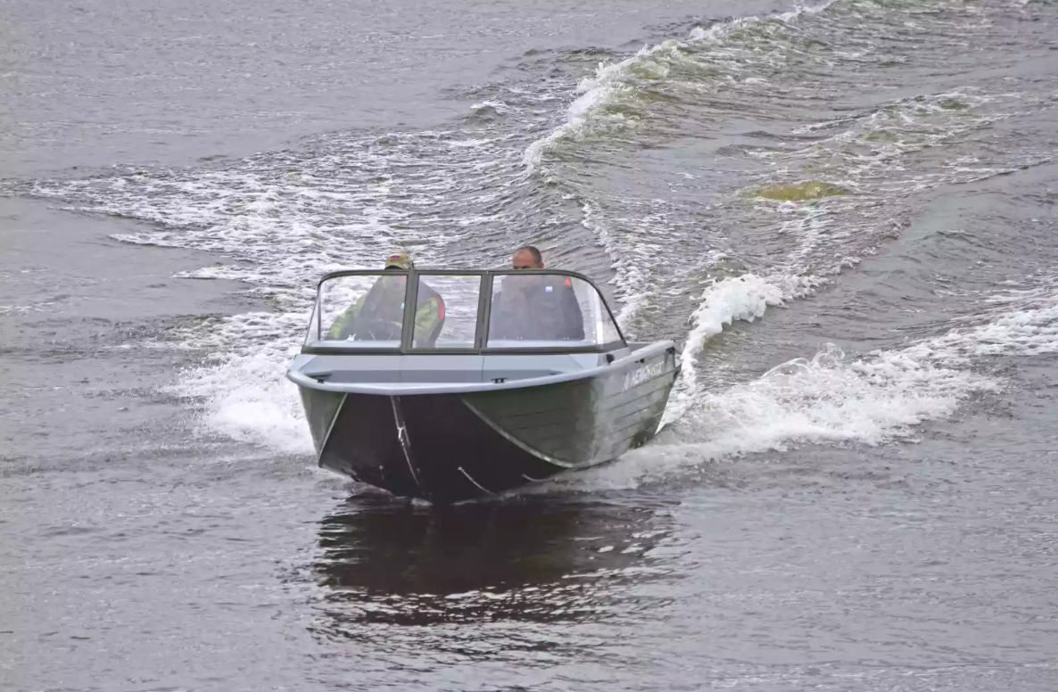 Алюминиевый катер Неман-450 DC NEW в Комсомольске-на-Амуре