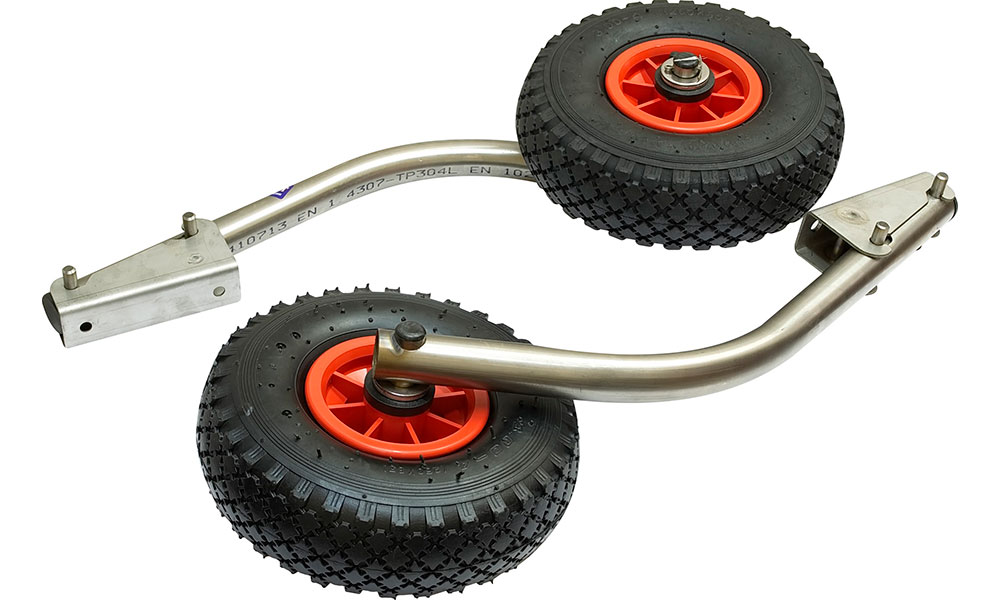 Транцевые колеса модульные для нднд из нержавеющей стали в Комсомольске-на-Амуре