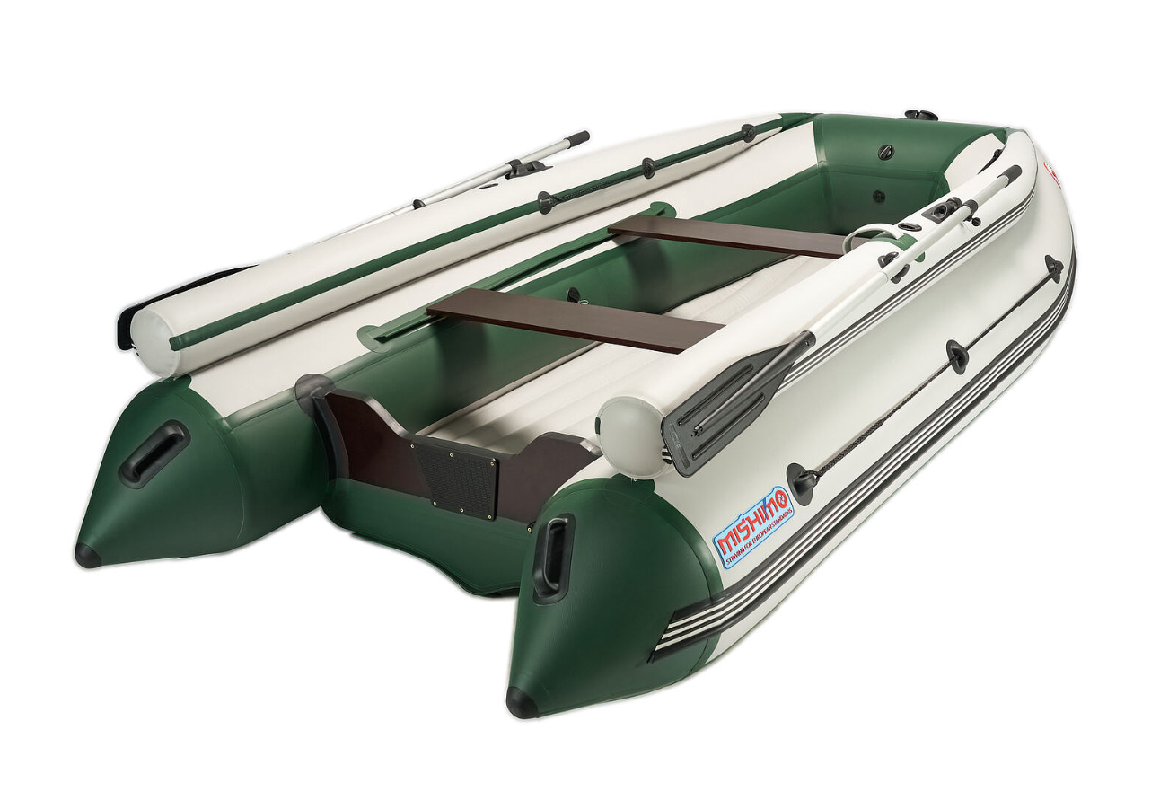 КОМПЛЕКТ ЛОДКА MISHIMO FAMILY LITE 370 + МОТОР MARLIN MP 9.9 AMHS PROLINE FORCE в Комсомольске-на-Амуре