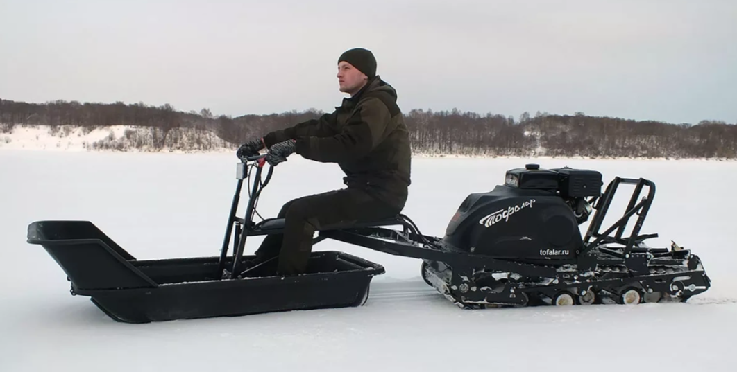 Мотобуксировщик Тофалар 500 с модулем Толкач в Комсомольске-на-Амуре