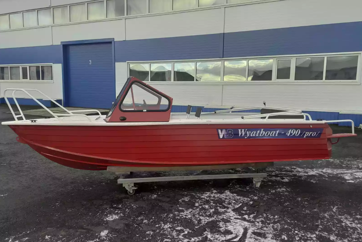 Алюминиевый катер Wyatboat-490 DCM Pro в Комсомольске-на-Амуре