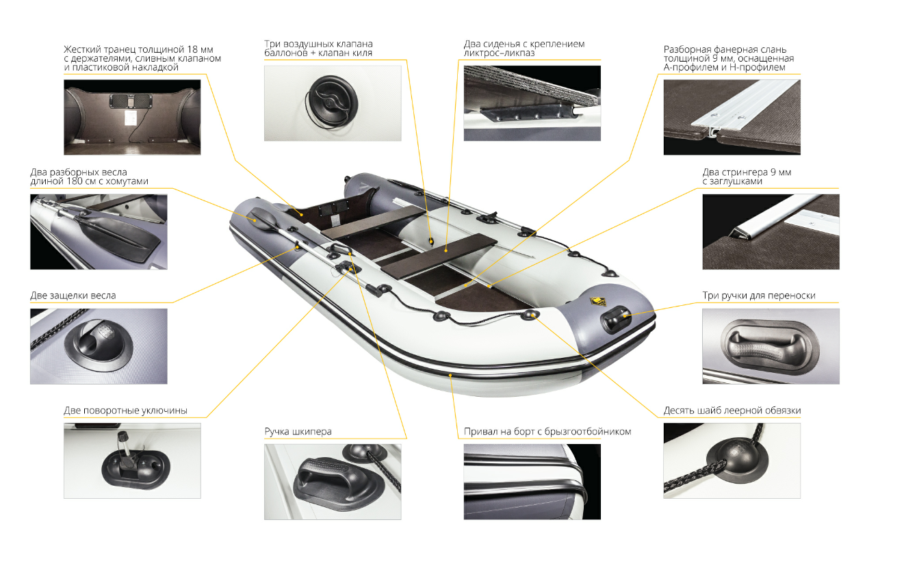Лодка Ривьера Компакт 3600 СК в Комсомольске-на-Амуре