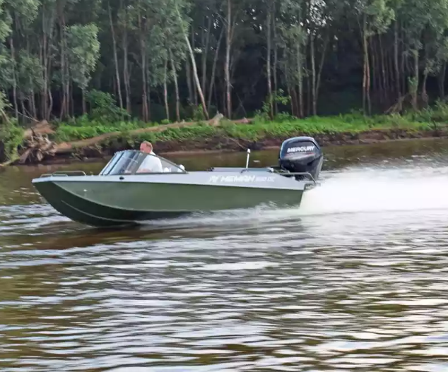 Алюминиевый катер Неман 500 DC водомёт в Комсомольске-на-Амуре