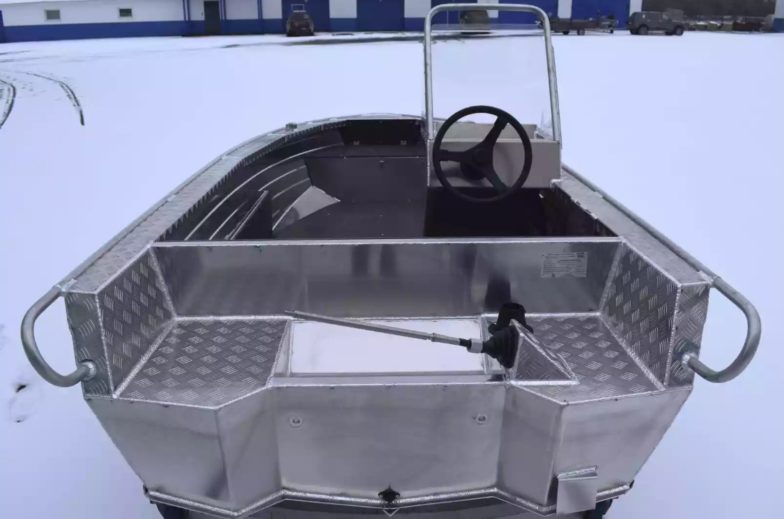 Алюминиевая лодка Wyatboat-390 C в Комсомольске-на-Амуре