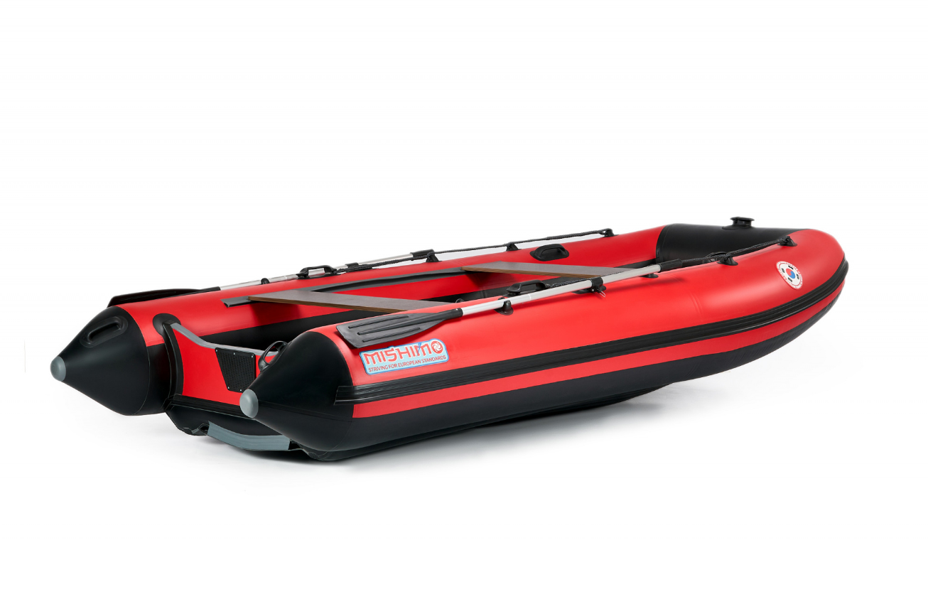 КОМПЛЕКТ ЛОДКА MISHIMO RAPID 380 + ЛОДОЧНЫЙ МОТОР MARLIN MP 9.9 (20) AMHS PROLINE FORCE в Комсомольске-на-Амуре