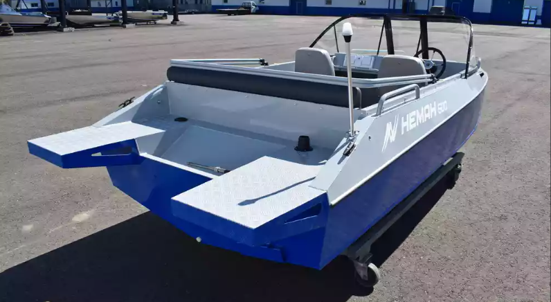 Алюминиевый катер Неман 500 в Комсомольске-на-Амуре