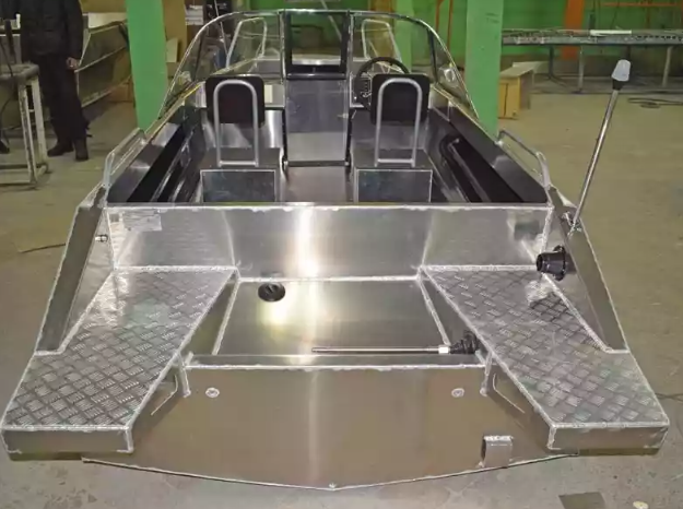 Алюминиевый катер Неман-500 DC (без покраски) в Комсомольске-на-Амуре