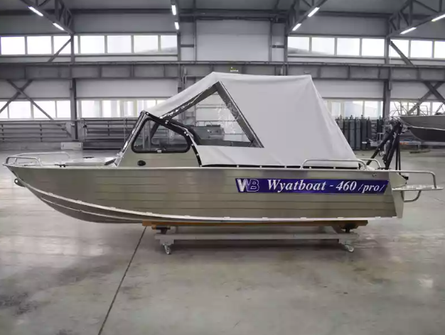 Алюминиевый катер Wyatboat-460 DCM Pro в Комсомольске-на-Амуре