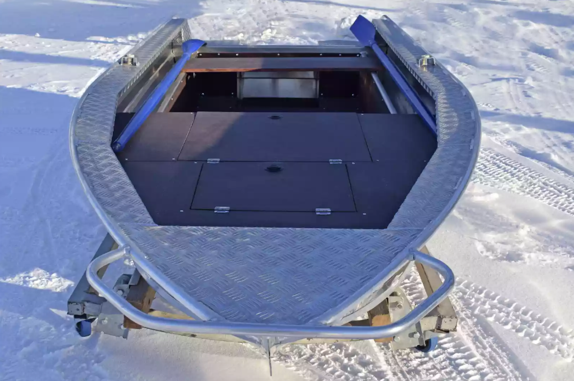 Алюминиевая лодка Wyatboat-370 Р FISH в Комсомольске-на-Амуре