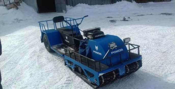 Мотобуксировщик POMOR X-2 K18 в Комсомольске-на-Амуре