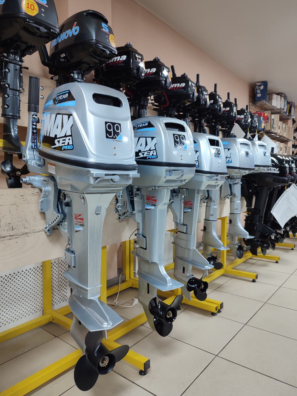 Лодочный мотор PROMAX SP6.2FHS (внешний бак 12 л) в Комсомольске-на-Амуре