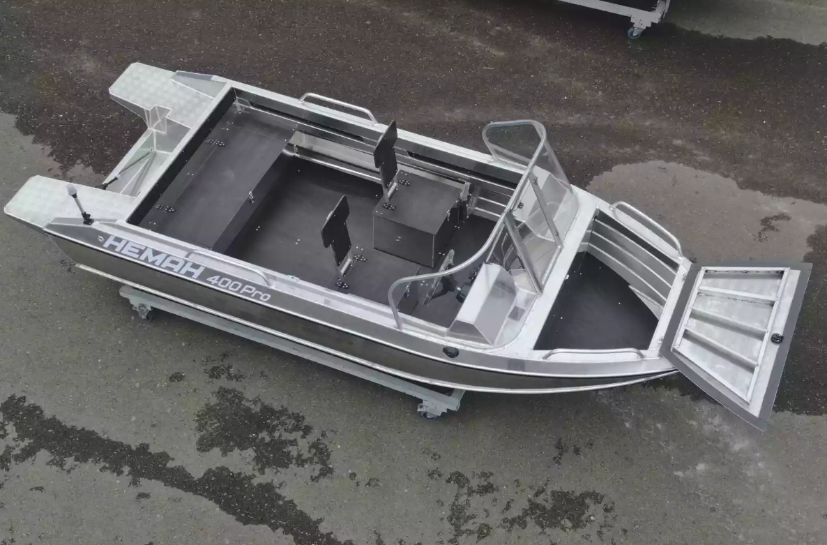 Алюминиевый катер Neman-400 PRO в Комсомольске-на-Амуре