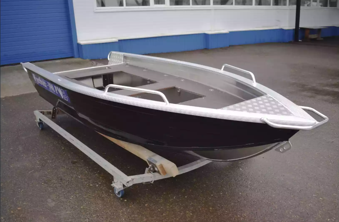 Алюминиевая лодка Wyatboat-390РМ в Комсомольске-на-Амуре