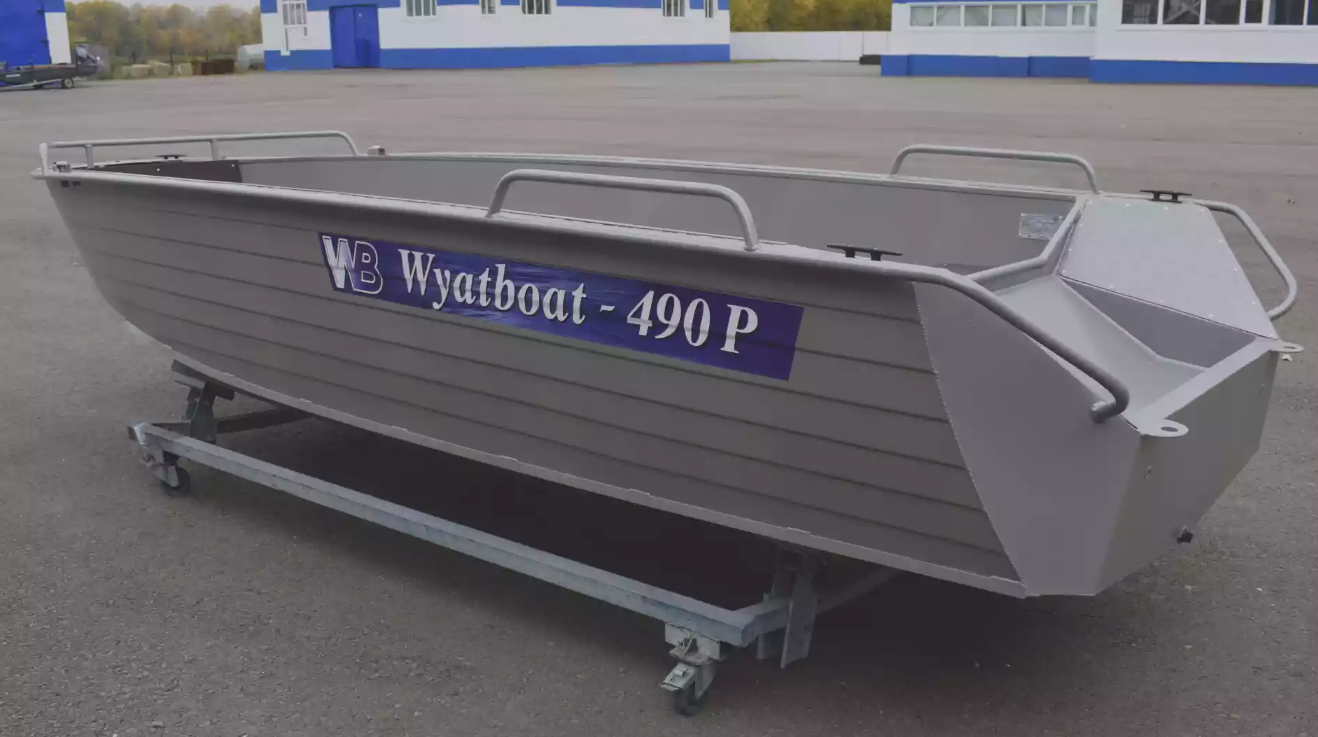 Алюминиевая лодка Wyatboat-490 P в Комсомольске-на-Амуре