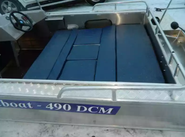 Алюминиевый катер Wyatboat-430T DCM Трансформер в Комсомольске-на-Амуре