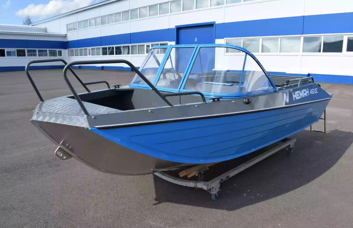 Алюминиевый катер Неман-450 DC в Комсомольске-на-Амуре