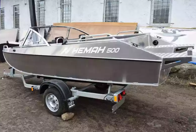 Алюминиевый катер Неман-500 DC (без покраски) в Комсомольске-на-Амуре