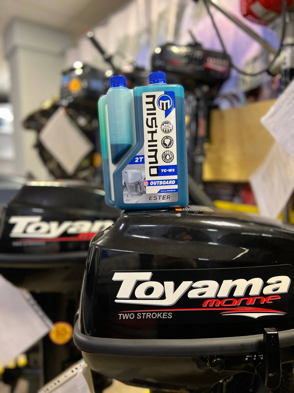 Масло MISHIMO 2T OUTBOARD (ESTER) полусинтетика 1 л в Комсомольске-на-Амуре