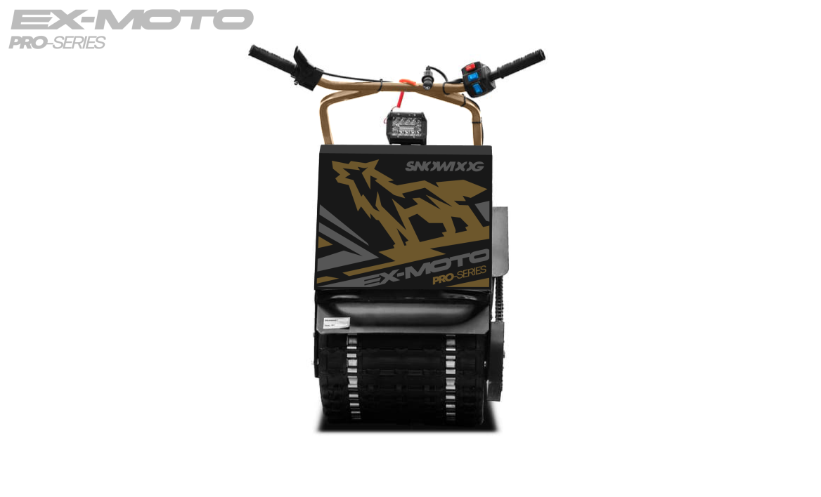 Мотобуксировщик EX-MOTO SNOWDOG S380 8л.с. в Комсомольске-на-Амуре