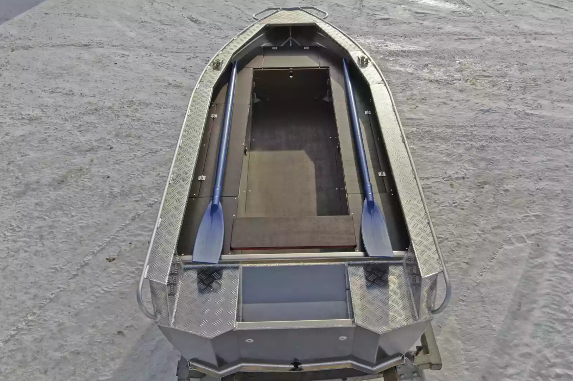 Алюминиевая лодка Wyatboat-340 РМ в Комсомольске-на-Амуре