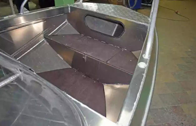 Алюминиевый катер Неман-500 DC (без покраски) в Комсомольске-на-Амуре