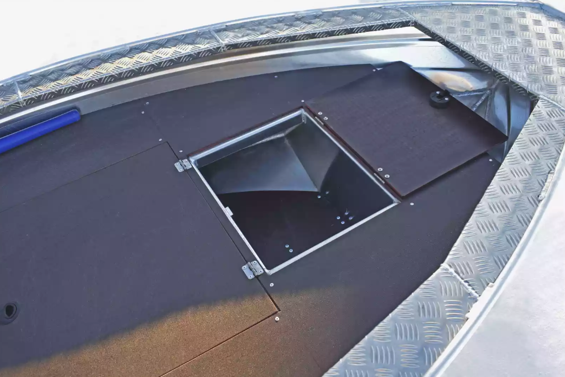 Алюминиевая лодка Wyatboat-370 Р FISH в Комсомольске-на-Амуре