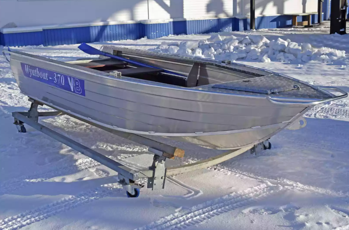 Алюминиевая лодка Wyatboat-370 Р PRO в Комсомольске-на-Амуре