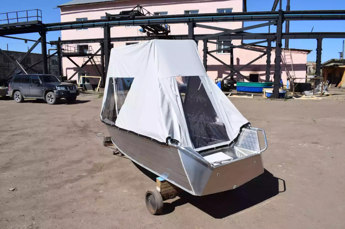 Алюминиевая лодка Wyatboat-390 У в Комсомольске-на-Амуре