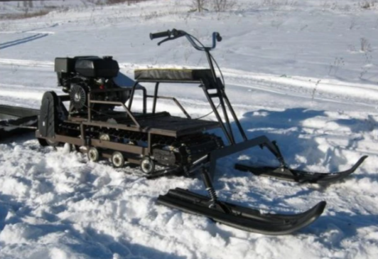 Мотобуксировщик FUNTEK (Фантек) с дизельным двигателем 6 л.с. 500 в Комсомольске-на-Амуре