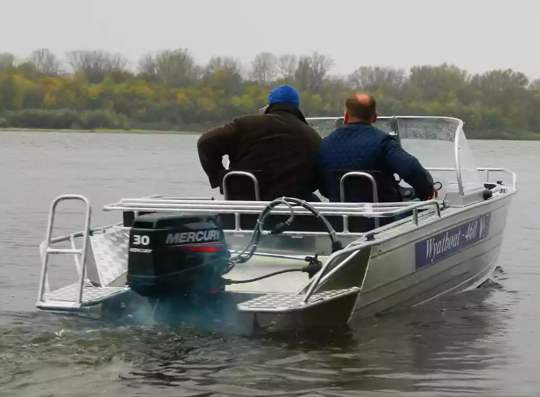 Алюминиевый катер Wyatboat-460 DCM в Комсомольске-на-Амуре