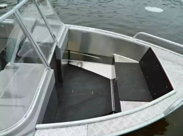 Алюминиевый катер Wyatboat-430T DCM Трансформер в Комсомольске-на-Амуре