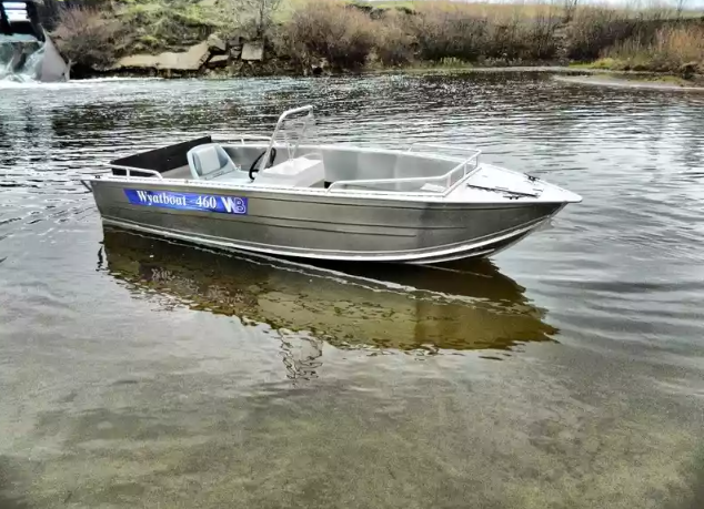 Алюминиевый катер Wyatboat-460 C в Комсомольске-на-Амуре